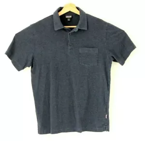 Patagonia Mens Medium Polo Rugby Golf Shirt Navy Blue Short Sleeve - Bild 1 von 4