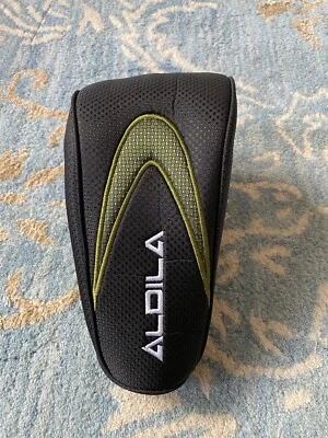 TOTALMENTE NUEVO Aldila Driver Headcover Buen Estado Negro Verde Foto 1 de 4