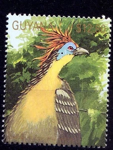 Opisthocomus hoazin, Birds, Guyana 1990 MNH - Picture 1 of 1