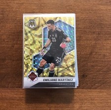 2021-22 Mosaic Gold Reactive Prizm FIFA World Cup Pick Your Player Choose A Card