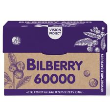 SPH Bilberry 60000mg Lutein 60 Caps Support Eye Health Function Macular Health
