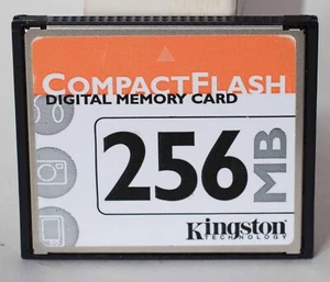 Kingston 256MB compact flash card. - Picture 1 of 2