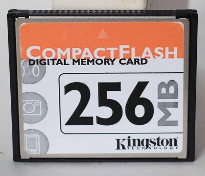 Kingston 256MB compact flash card. - Image 1 of 2