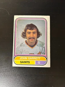 1975-76 O-Pee-Chee WHA - John Garrett #12 (RC) - Picture 1 of 2