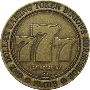 Horseshoe Club Casino $1 Token Las Vegas Nevada 1990 SLOTS - Picture 1 of 2