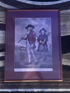 To The Society of Goffers at Blackheath Print Lemuel Abbott Framed 1790 Engraved - Picture 1 of 8