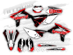 Graphics Kit fits POLISPORT RESTYLE Beta RR 2013 2014 2015 2016 2017 (not OEM) - Picture 1 of 1