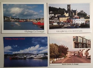 Donegal Killybegs 4 Postcards Glenties # 7 - Picture 1 of 2