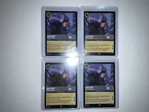 4X DISNEY LORCANA THE FIRST CHAPTER KRISTOFF OFFICIAL ICE MAKER TCG #182 Playset - Picture 1 of 1