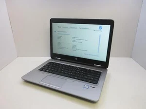 HP PROBOOK 640 G2 Laptop w/ Intel Core i5-6300U 2.40 GHZ + 8 GB | No HD / OS - Picture 1 of 9