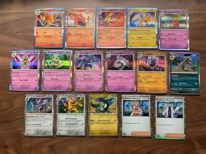Paldean Fates - Pokemon -complete holo set - all 16 - FULL SET rare cards - Picture 1 of 1