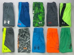 Little Boy's Youth Under Armour Athletic Shorts - Picture 1 of 13