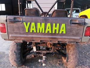 Yamaha Rhino Tailgate letters, decals for The embosed letters on your tailgate. - Picture 1 of 7