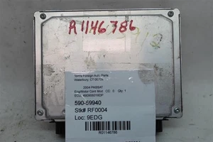 Computadora ECU ECM VW Passat 2004 04 2005 05 1.8 4B0906018DP 1146786 - Imagen 1 de 3