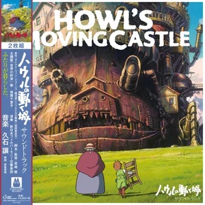Joe Hisaish - Howl's Moving Castle - 2 LP Vinyl Soundtrack w/ Japanese OBI - New - Picture 1 of 1
