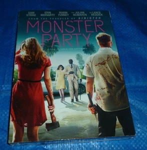 MONSTER PARTY DVD HORROR SLASHER ERIN MORIARTY SLIPCASE NEW RLJE 2018 - Bild 1 von 4