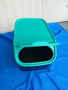 Tupperware Kartoffellager/KartoffelZwiebellager schwarz/türk ! TOP siehe Bilder - Bild 1 von 7