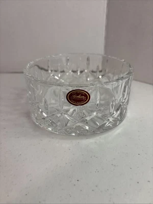VINTAGE Gorham Crystal Glass Czech Republic Candy Bowl Dish  - Image 1 of 4