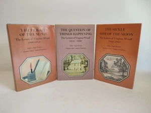 Nigel NICOLSON / Letters of Virginia Woolf 1888-1941 3 of 4 Vols 1,2,5 1st Eds - Bild 1 von 24