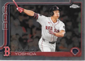 2025 Topps Chrome MASATAKA YOSHIDA -BOSTON RED SOX- #141 - Picture 1 of 1
