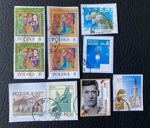 Lot de 10 timbres de Pologne années  diverses Encore sur frag Briefmarken E67 - Imagen 1 de 1