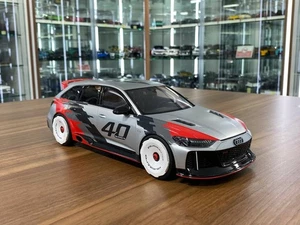 Audi RS6 GTO Concept Silver GT Spirit Scale Model Car [ 1/18 Diecast] - Picture 1 of 10