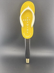 Port Brewing Yellow Sandel Beer Tap Handle 12” Tall San Diego - Imagen 1 de 6