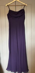 Roman Originals Purple Maxi Dress Gown Occasion Size 12/14 BNWT Wedding Guest - Picture 1 of 13