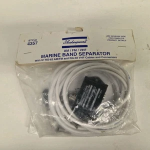 Separador de banda marina estilo Shakespeare 4357 - FM/VHF - nuevo stock antiguo  - Imagen 1 de 5