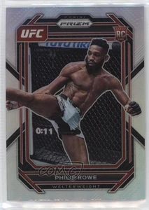 2023 Panini Prizm UFC Silver Prizm Philip Rowe #184 Rookie RC - Picture 1 of 4