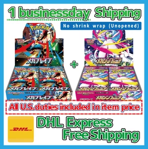 Pokemon Card Mega Brave & Symphonia Set Booster Box Japanese M1S M1L No Wrap - Picture 1 of 11