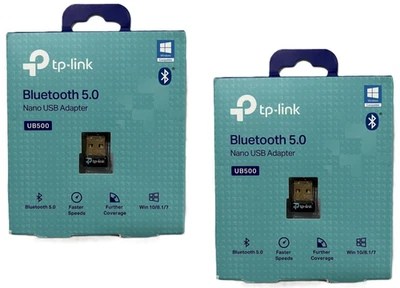 2-Pack TP-Link UB500 Bluetooth 5.0 Wireless Nano USB Dongle Adapter PC XBox PS4 - Image 1 of 4