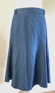 Damen Jeansrock Gr. 14 A-Linie Midi - Bild 1 von 4