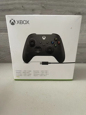 Official Microsoft Xbox Series X/S Wireless Controller Carbon Black USB-C Cable - Image 1 of 3