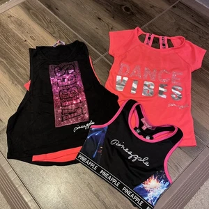 Girls Pineapple Studios Dance Top Bundle Ages 4-6 - Picture 1 of 9