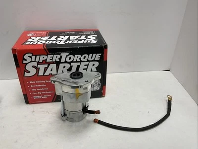 Motor de arranque Spyke Inc. Supertorque 1,4 kW pulido 411110 para Harley Big Twin Foto 1 de 4