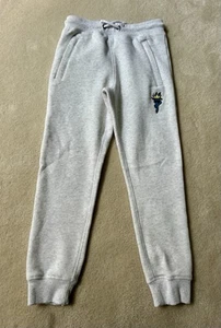 NEW! Youth GOAT USA Jogger Sweatpants -MEDIUM- Light Gray Kids - Picture 1 of 3