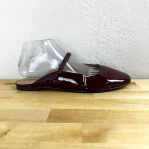 Madewell The Greta flache Ballerinas Merlot weinrot Lackleder Schuhe Größe 9 - Bild 1 von 10
