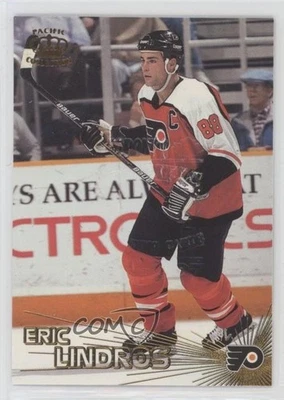 1997 Pacific Crown Collection Emerald Fall Expo Embossing Eric Lindros #88 HOF - Image 1 of 2