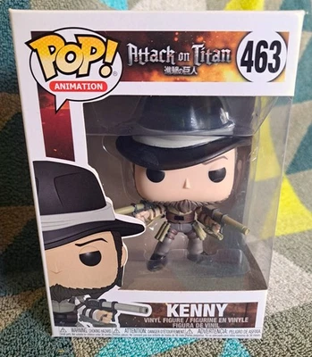 Kenny Pop 463 Attack On Titan Funko Pop! 2018 abovedado + protector Foto 1 de 4