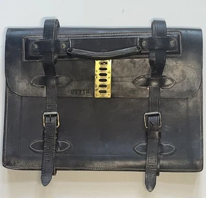 Bolso Maletín De Colección Envejecido *The Leather Specialty Co US BLM - Imagen 1 de 11
