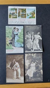 Grußkarten - sehr alt - sehr schön - alle um 1900 - super erhalten / Vb - Bild 1 von 2