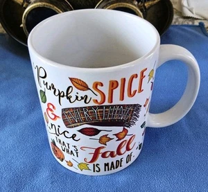 10 oz Used Autumn Fall themed mug / Cup - Imagen 1 de 6