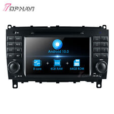 Auto DVD Player für Benz CLK W209 W219 2004-2012 Androind Auto GPS Navi 4G BT RDS