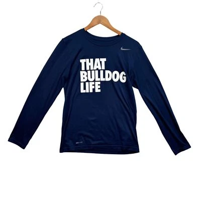 Nike Dri Fit That Bulldog Life Gonzaga Bulldogs University NCAA T Shirt Men's S - Image 1 of 4