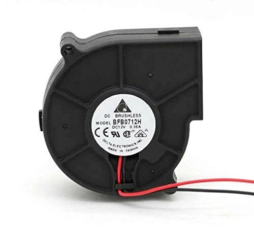 1 PCS for Delta 7530 BFB0712H DC12V 0.36A Turbo Blower Centrifugal Fan 2-pin - Image 1 of 1
