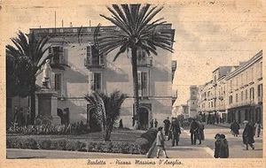 5510) BARLETTA (BARI) PIAZZA MASSIMO D'AZEGLIO, ANIMATA. VIAGGIATA NEL 1961. - Picture 1 of 2