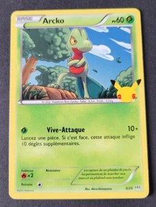 Carte Pokémon N°3/25 Arcko - Promo Mc Donald's 2021 - VF - Imagen 1 de 2