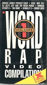 Word Rap Vol 1 Video Compilation (*) BRAND NEW VHS - Foto 1 di 2