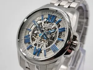 Bulova 96A187 Sutton Automatic Skeleton Watch - Picture 1 of 9